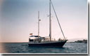 Search for a motorsailer